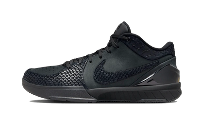 Nike Kobe 4 Protro Black Mamba czarny-biały - widok główny z boku | Saturaise.com