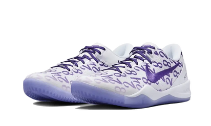 Kup oryginalne Kobe 8 Protro Court Purple - widok z drugiego boku - Sneakersy