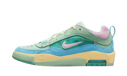 Nike SB Air Max Ishod Wair Verdy Visty niebieski-żółty - widok główny z boku | Saturaise.com