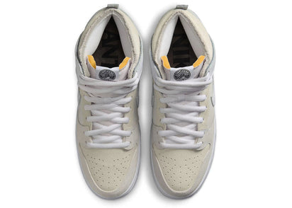 Antihero Skateboards x Nike SB Dunk High "White" - widok z góry - Dostawa 24h - Darmowa wysyłka