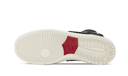 Buty Yeezy SB Dunk High Oski Shark Black - widok z przodu - Rozmiary EU