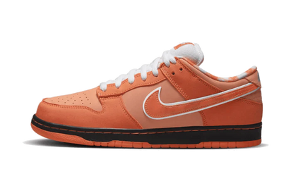 Nike SB Dunk Low Concepts Orange Lobster biały-pomarańczowy - widok główny z boku | Saturaise.com
