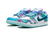 Kup oryginalne SB Dunk Low Futura Laboratories Bleached Aqua - widok z drugiego boku - Sneakersy