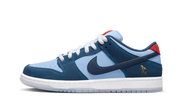 Nike SB Dunk Low Pro Why So Sad? niebieski - widok główny z boku | Saturaise.com