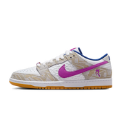 Nike SB Dunk Low Rayssa Leal czarno-niebieski - widok główny z boku | Saturaise.com