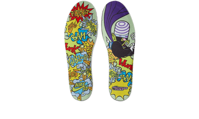 100% Oryginalne The Powerpuff Girls x Nike SB Dunk Low "Blossom" - widok z tyłu - 2900.00 PLN