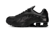 Nike Shox R4 Black czarny-pomarańczowy - widok główny z boku | Saturaise.com