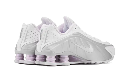 Buty Nike Shox R4 Silver Purple - widok z przodu - Rozmiary EU