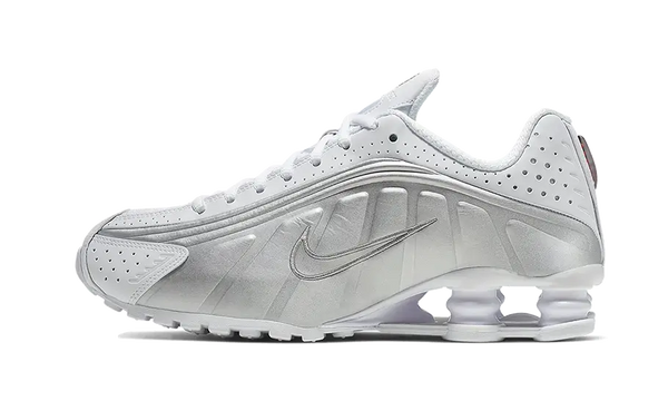 Shox R4 White Metallic Silver