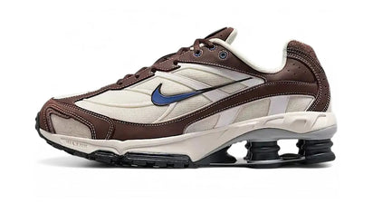 Nike Nike Shox Ride 2 Baroque Brown Diffused Blue niebieski-szary - widok główny z boku | Saturaise.com