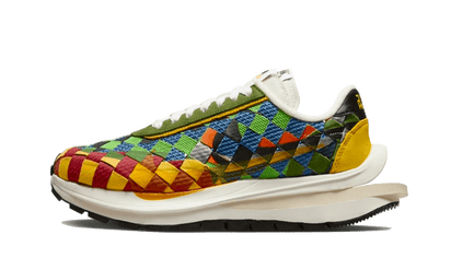 Sacai Vaporwaffle Woven Sacai Jean Paul Gaultier Green Gusto multi-color - widok główny z boku | Saturaise.com