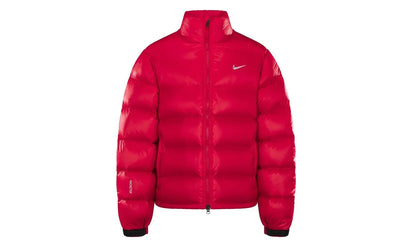 Nike Nike x Drake NOCTA Sunset Puffer Jacket Red - widok główny z boku - Streetwear