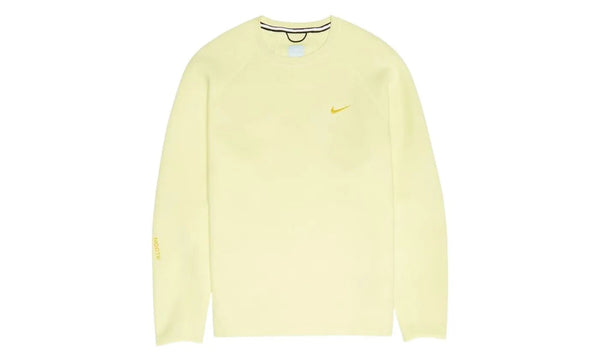 Nike x NOCTA NRG Tech Fleece Crewneck Sweatshirt Citron Tint/Vivid Sulfur