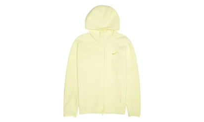 Nike Nike x NOCTA NRG Tech Fleece Full Zip Hoodie Citron Tint/Vivid Sulfur - widok główny z boku - Streetwear