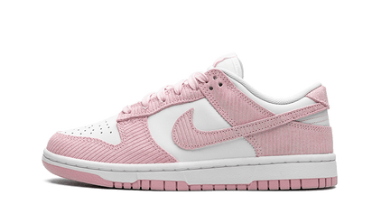 Nike Dunk Low Pink Corduroy biały-różowy - widok główny z boku | Saturaise.com