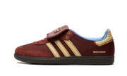 Adidas Samba Nylon Wales Bonner Fox Brown biały-niebieski - widok główny z boku | Saturaise.com