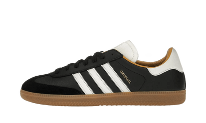 Adidas Samba OG JJJJound Black czarny-biały - widok główny z boku | Saturaise.com