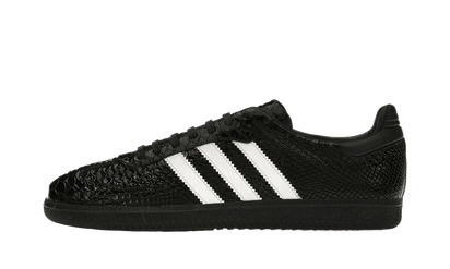 Adidas Samba OG Made in Italy Black Croc czarny-biały - widok główny z boku | Saturaise.com