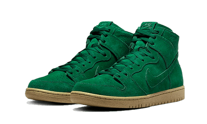 Kup oryginalne SB Dunk High Decon Gorge Green - widok z drugiego boku - Sneakersy