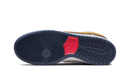 Buty Nike SB Dunk High Gundam RX-0 Unicorn - widok z przodu - Rozmiary EU