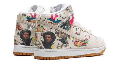 Buty Nike SB Dunk High Supreme Rammellzee - widok z przodu - Rozmiary EU