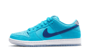 Yeezy SB Dunk Low Blue Fury czarno-niebieski - widok główny z boku | Saturaise.com