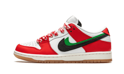 Nike SB Dunk Low Frame Skate Habibi czarny-biały - widok główny z boku | Saturaise.com