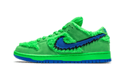 Yeezy SB Dunk Low Grateful Dead Bears Green zielony-żółty - widok główny z boku | Saturaise.com