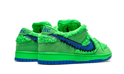 Buty Yeezy SB Dunk Low Grateful Dead Bears Green - widok z przodu - Rozmiary EU