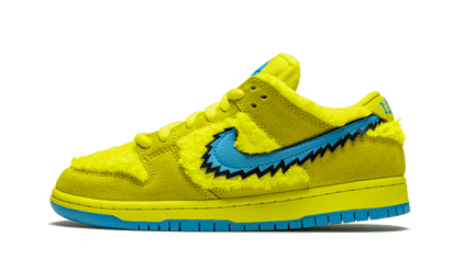 Yeezy SB Dunk Low Grateful Dead Bears Yellow czarny-żółty - widok główny z boku | Saturaise.com