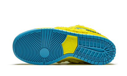 100% Oryginalne SB Dunk Low Grateful Dead Bears Yellow - widok z tyłu - 5350.00 PLN