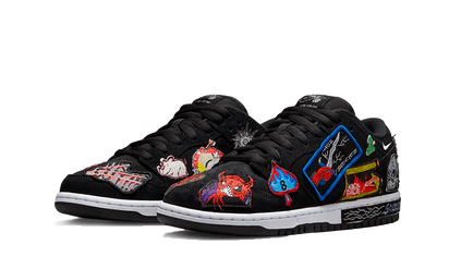 Kup oryginalne SB Dunk Low Neckface - widok z drugiego boku - Sneakersy