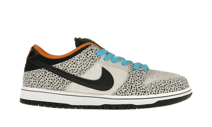 Kup oryginalne Nike SB Dunk Low Electric Pack Olympic "Safari" FZ1233-002 - widok z drugiego boku - Sneakersy