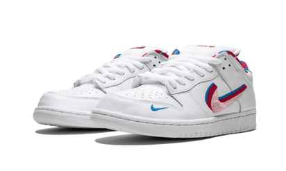 Kup oryginalne SB Dunk Low Parra CN4504-100 - widok z drugiego boku - Sneakersy