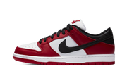 Nike SB Dunk Low Pro Chicago biało-czerwony - widok główny z boku | Saturaise.com