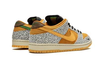 Buty Yeezy SB Dunk Low Safari - widok z przodu - Rozmiary EU