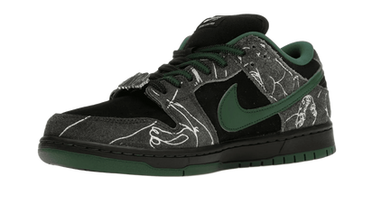 There Skateboards x Nike SB Dunk Low "Black" - widok z góry - Dostawa 24h - Darmowa wysyłka
