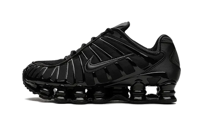 Nike Shox TL Black Max Orange czarny-pomarańczowy - widok główny z boku | Saturaise.com
