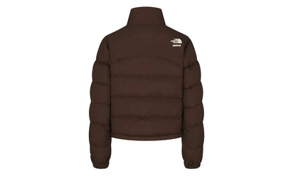 SKIMS x TNF 2000 Retro Nuptse Jacket Coca - widok z drugiego boku - Premium Quality