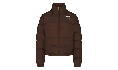 Saturaise SKIMS x TNF 2000 Retro Nuptse Jacket Coca - widok główny z boku - Streetwear