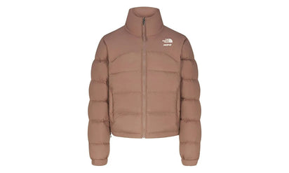 New Balance SKIMS x TNF 2000 Retro Nuptse Jacket Sienna - widok główny z boku - Streetwear