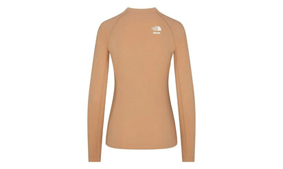 SKIMS x TNF Dotknit Long Sleeve Top Ochre - widok z drugiego boku - Premium Quality