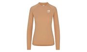 Saturaise SKIMS x TNF Dotknit Long Sleeve Top Ochre - widok główny z boku - Streetwear