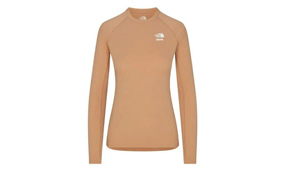 Saturaise SKIMS x TNF Dotknit Long Sleeve Top Ochre - widok główny z boku - Streetwear