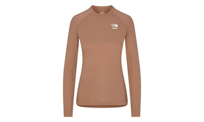 The North Face SKIMS x TNF Dotknit Long Sleeve Top Sienna - widok główny z boku | Saturaise.com