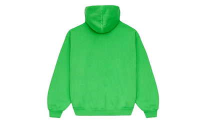 Sp5der Legacy Hoodie Green - widok z drugiego boku - Premium Quality