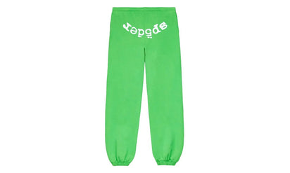 SP5DER Sp5der Legacy Sweatpant Green zielony-brązowy - widok główny z boku | Saturaise.com