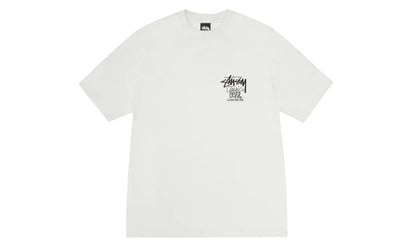 Stussy Classic Gear Pigment Dyed Tee Natural - widok z drugiego boku - Premium Quality