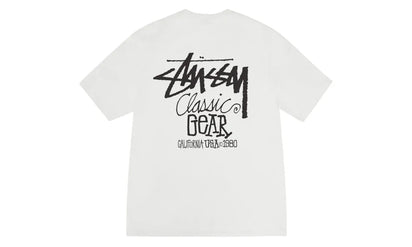 Stussy Stussy Classic Gear Pigment Dyed Tee Natural - widok główny z boku - Streetwear
