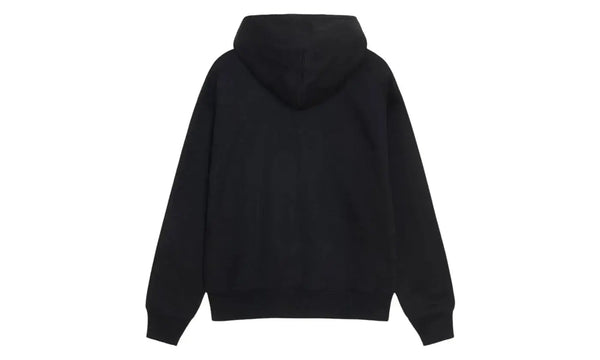 Stussy x Nike Stone Washed Fleece Zip Hoodie (FW25) Black - Stussy x Nike Stone Washed Fleece Zip Hoodie (FW25) Black